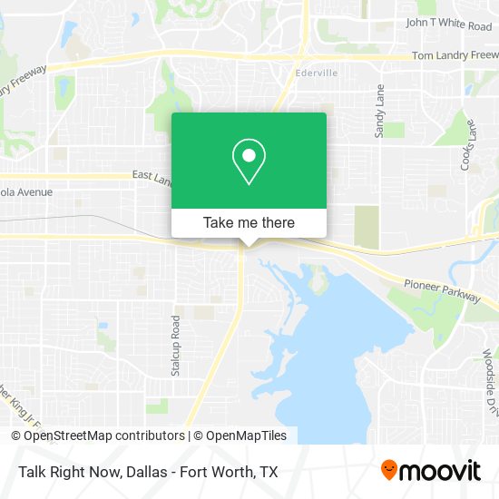 Talk Right Now map