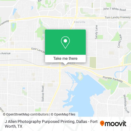 J Allen Photography Purposed Printing map