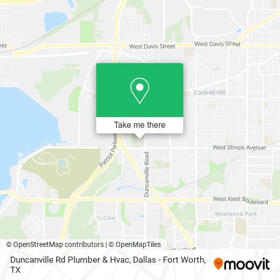 Mapa de Duncanville Rd Plumber & Hvac