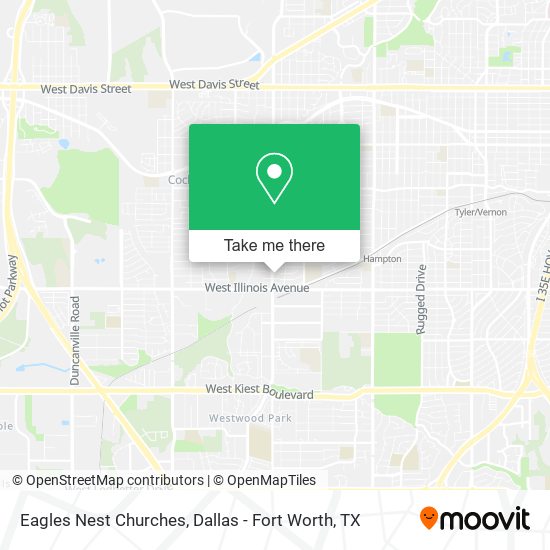 Mapa de Eagles Nest Churches