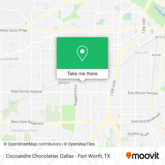 Mapa de Cocoandre Chocolatier