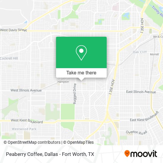 Peaberry Coffee map
