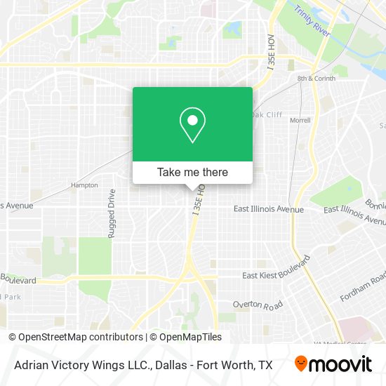 Adrian Victory Wings LLC. map