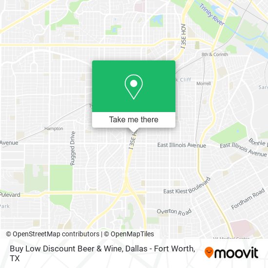 Mapa de Buy Low Discount Beer & Wine