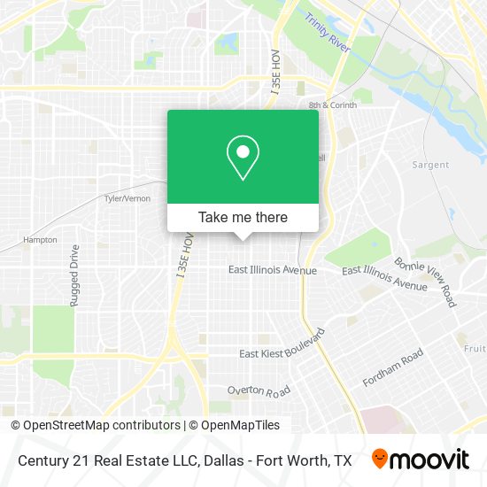 Century 21 Real Estate LLC map