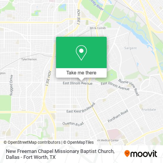 New Freeman Chapel Missionary Baptist Church map