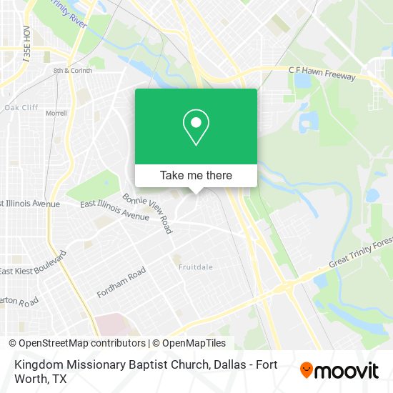 Mapa de Kingdom Missionary Baptist Church