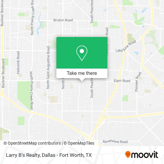 Larry B's Realty map