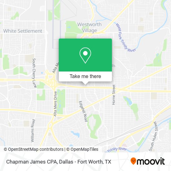 Chapman James CPA map