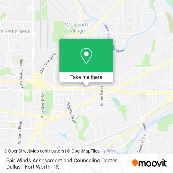 Fair Winds Assessment and Counseling Center map