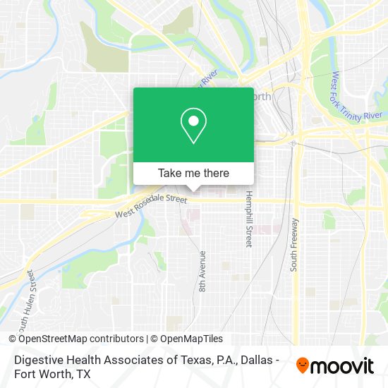 Mapa de Digestive Health Associates of Texas, P.A.