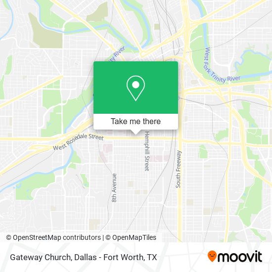 Mapa de Gateway Church