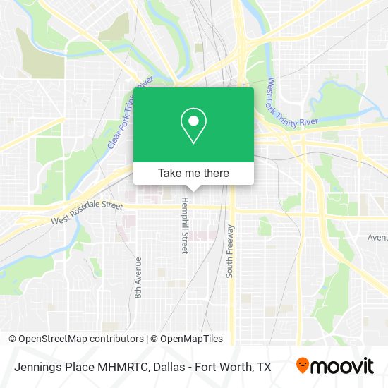 Mapa de Jennings Place MHMRTC
