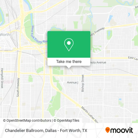 Chandelier Ballroom map