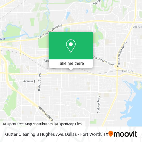 Mapa de Gutter Cleaning S Hughes Ave