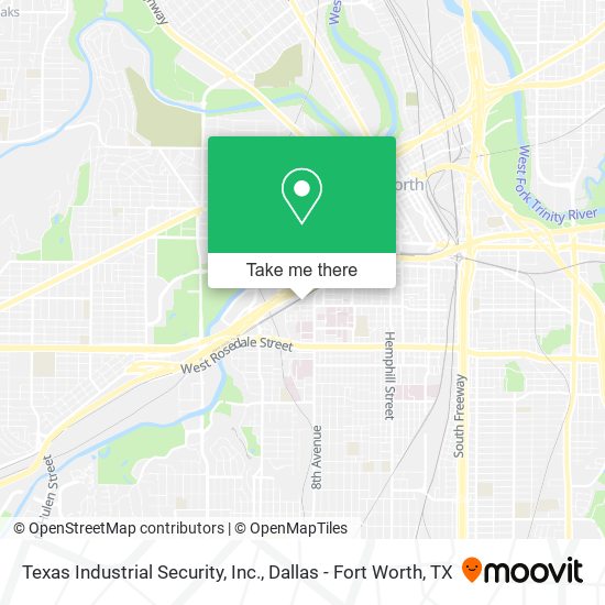 Texas Industrial Security, Inc. map