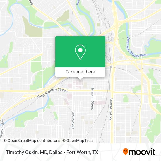Timothy Oskin, MD map