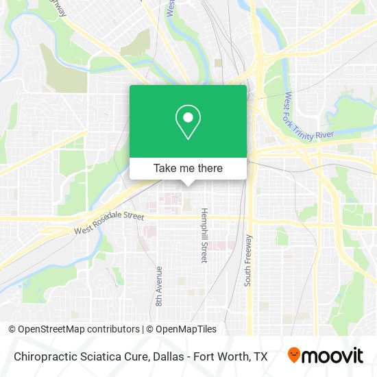 Chiropractic Sciatica Cure map