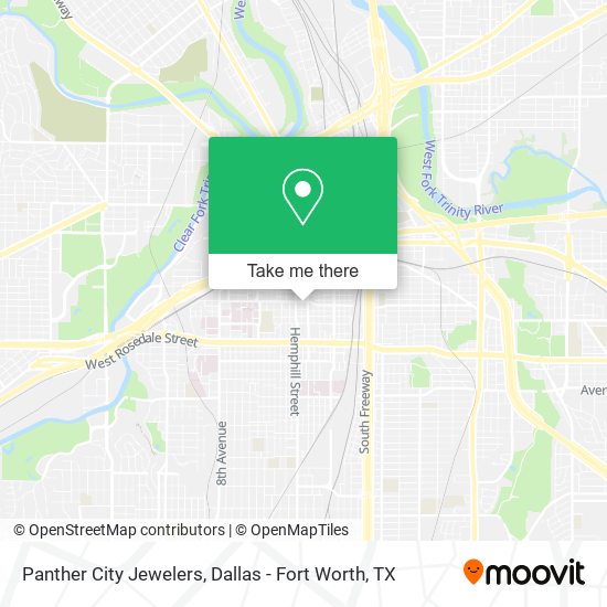 Panther City Jewelers map