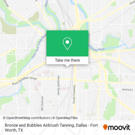 Bronze and Bubbles Airbrush Tanning map