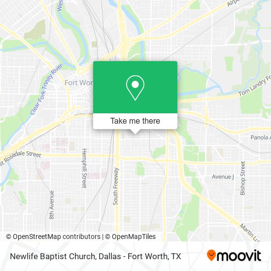 Newlife Baptist Church map