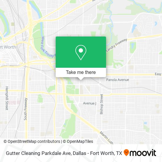 Gutter Cleaning Parkdale Ave map