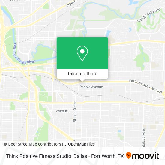 Mapa de Think Positive Fitness Studio
