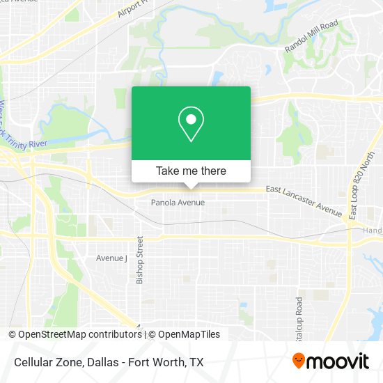 Cellular Zone map