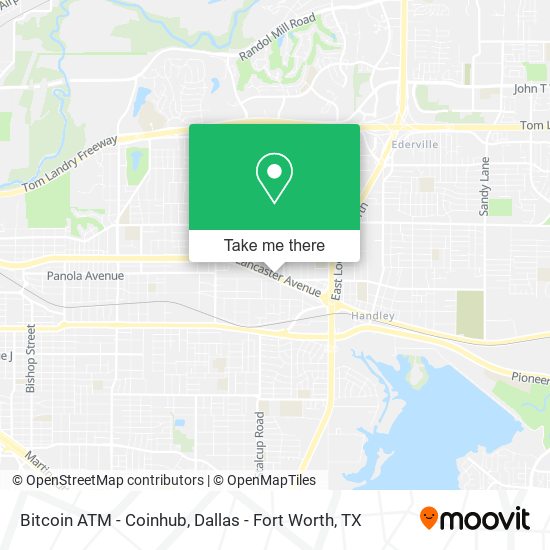 Bitcoin ATM - Coinhub map