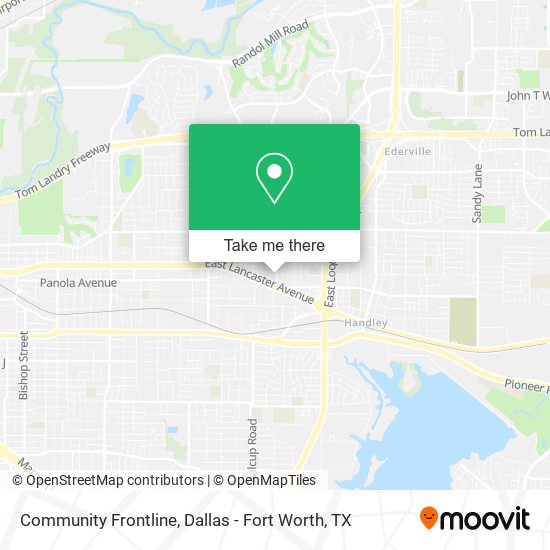 Community Frontline map