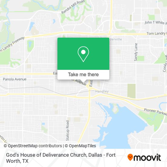 God's House of Deliverance Church map