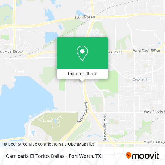 Mapa de Carniceria El Torito