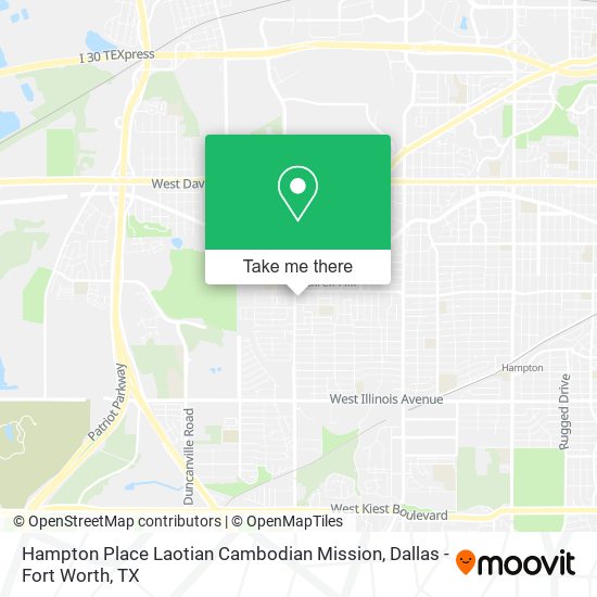 Hampton Place Laotian Cambodian Mission map