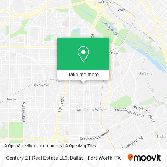 Century 21 Real Estate LLC map