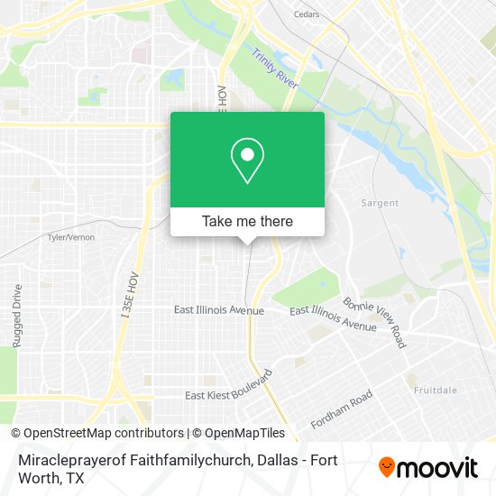 Mapa de Miracleprayerof Faithfamilychurch