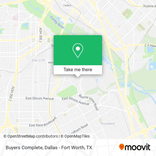 Buyers Complete map