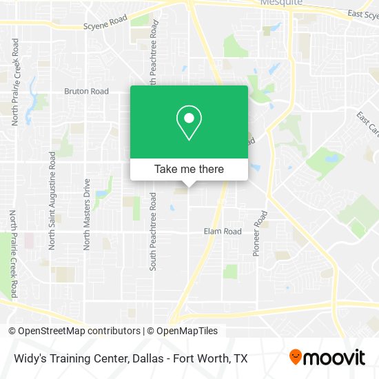 Mapa de Widy's Training Center