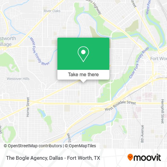 The Bogle Agency map