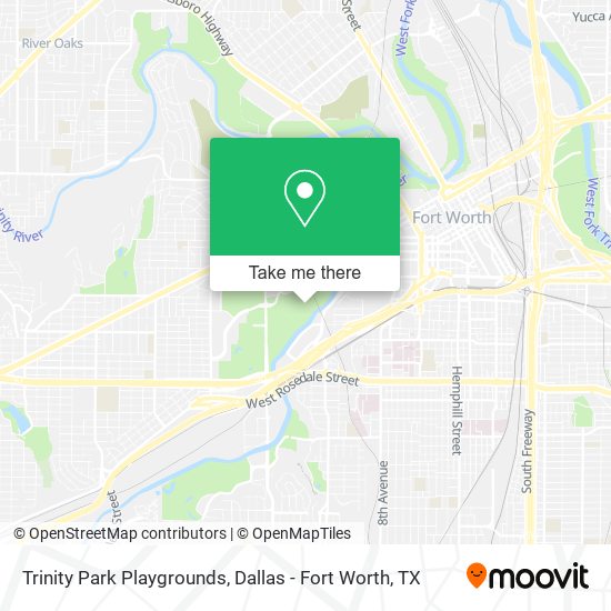 Trinity Park Playgrounds map