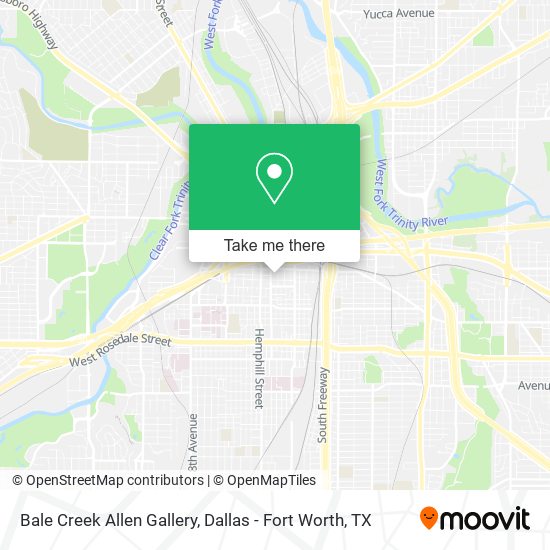 Bale Creek Allen Gallery map