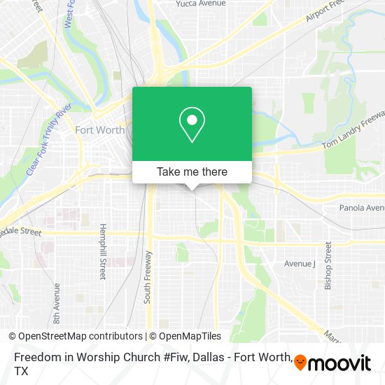 Freedom in Worship Church #Fiw map