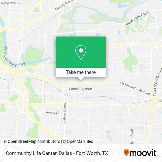 Community Life Center map
