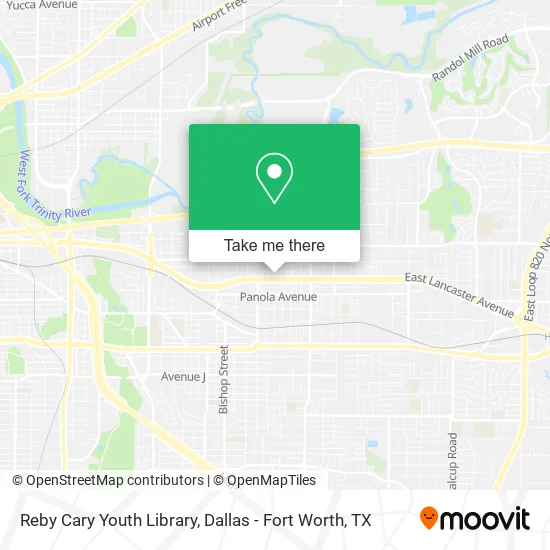 Reby Cary Youth Library map