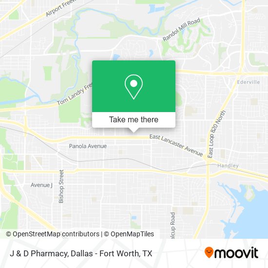 J & D Pharmacy map