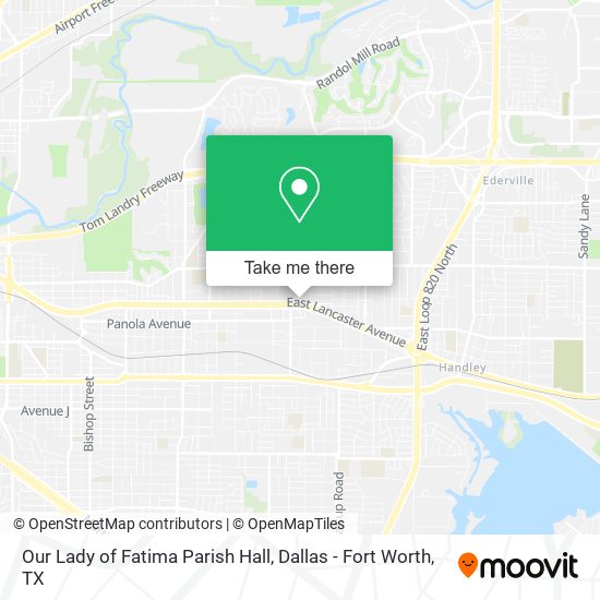 Our Lady of Fatima Parish Hall map