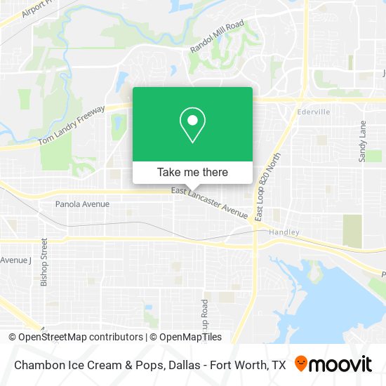 Mapa de Chambon Ice Cream & Pops