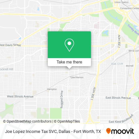 Joe Lopez Income Tax SVC map