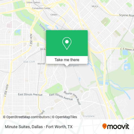 Mapa de Minute Suites