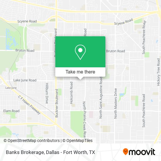 Mapa de Banks Brokerage