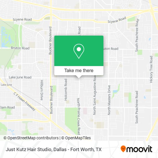 Mapa de Just Kutz Hair Studio